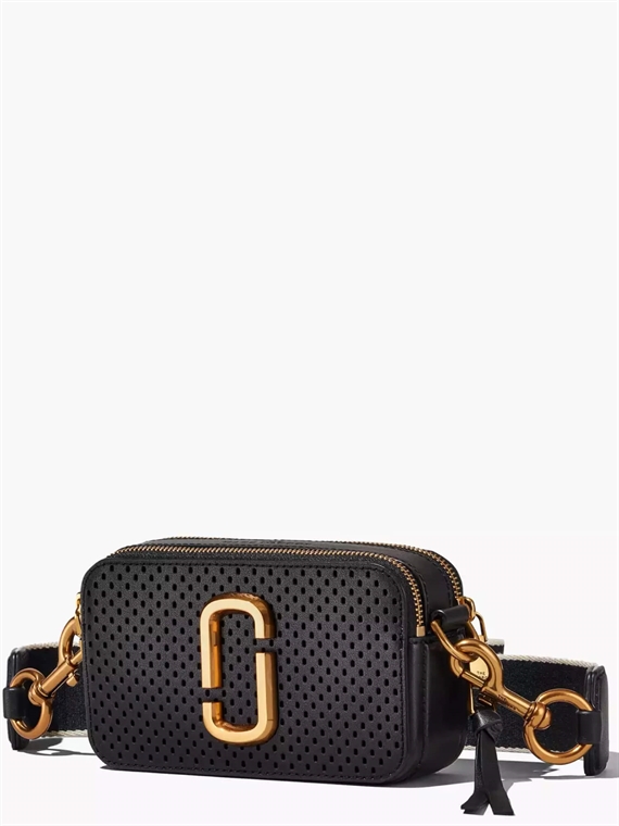  Marc Jacobs The Perforated Snapshot, Black/Gold